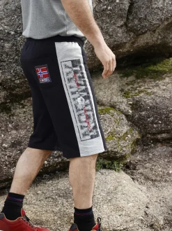 Jan Vanderstorm Herren Doppelpack Shorts - HARAL in grau schwarz