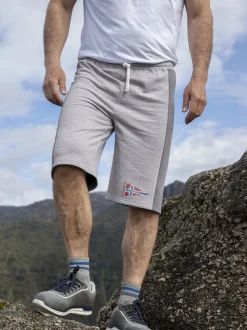 Jan Vanderstorm Herren Doppelpack Shorts - HARAL in grau schwarz
