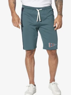 Jan Vanderstorm Herren Doppelpack Shorts - HARAL in rot petrol