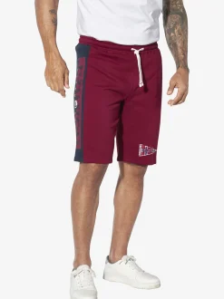 Jan Vanderstorm Herren Doppelpack Shorts - HARAL in rot petrol