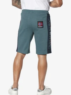 Jan Vanderstorm Herren Doppelpack Shorts - HARAL in rot petrol
