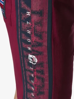 Jan Vanderstorm Herren Doppelpack Shorts - HARAL in rot petrol