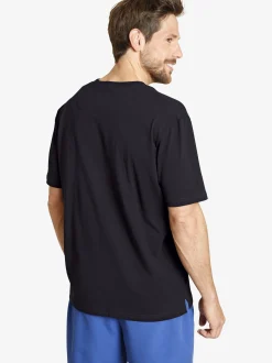 Jan Vanderstorm Herren Doppelpack T-Shirt - OSMO in schwarz