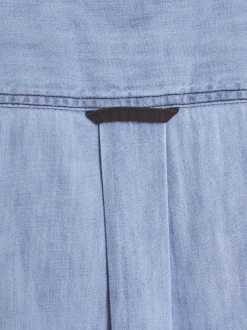 Jan Vanderstorm Herren Jeanshemd - LORENSIUS in blau