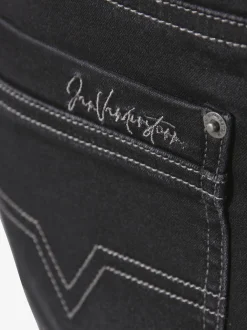 Jan Vanderstorm Herren Jeansshort - GULLBRAND in schwarz