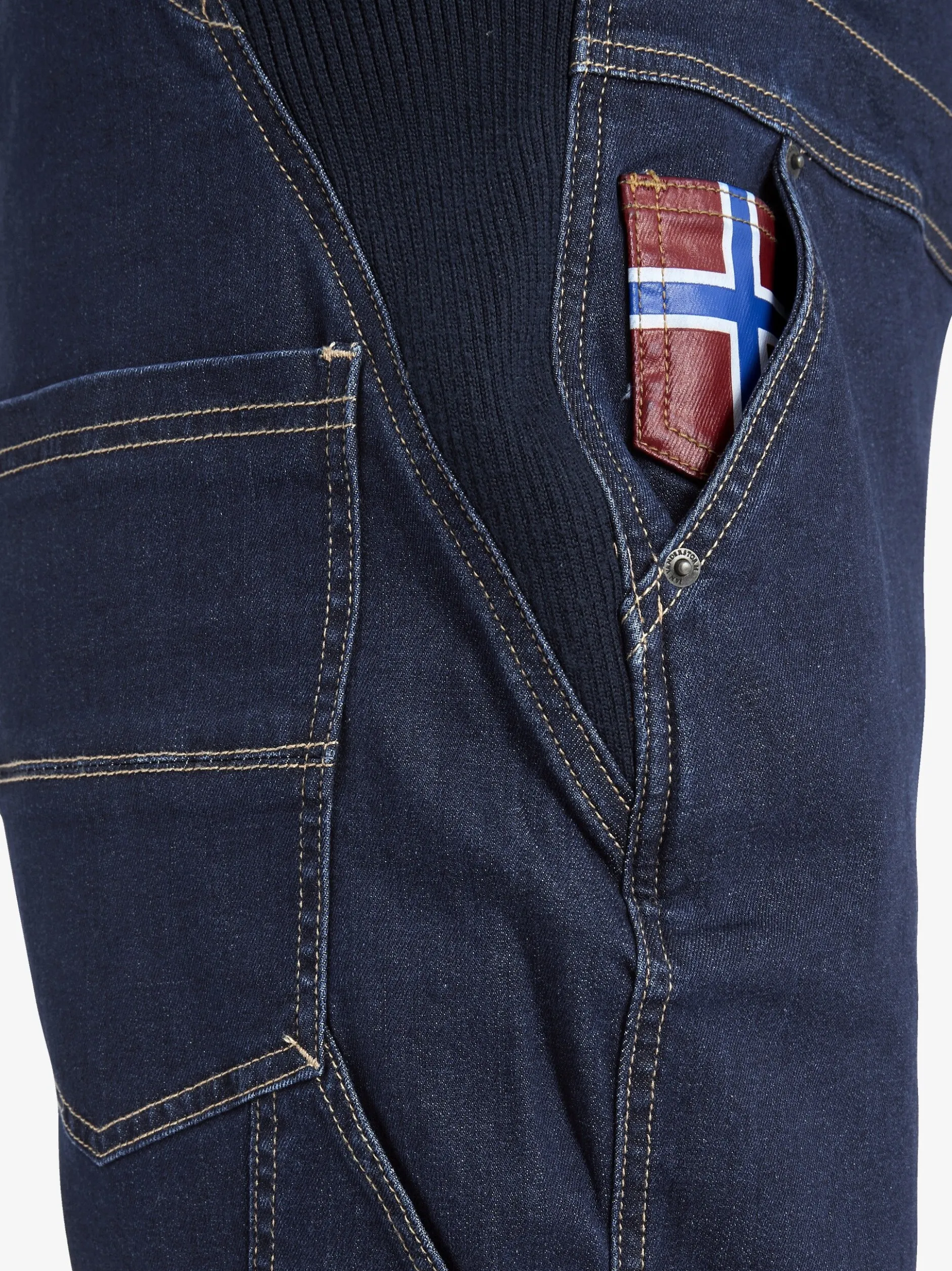 Jan Vanderstorm Herren Latzhose - KEARON in blau