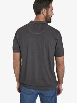 Jan Vanderstorm Herren Poloshirt - ALSING in taupe