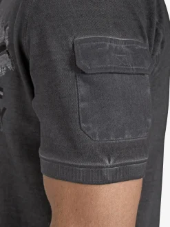 Jan Vanderstorm Herren Poloshirt - ALSING in taupe