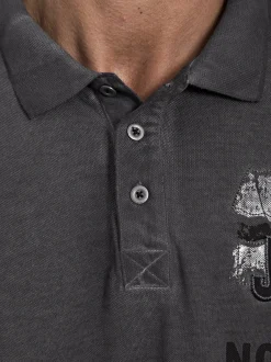 Jan Vanderstorm Herren Poloshirt - ALSING in taupe