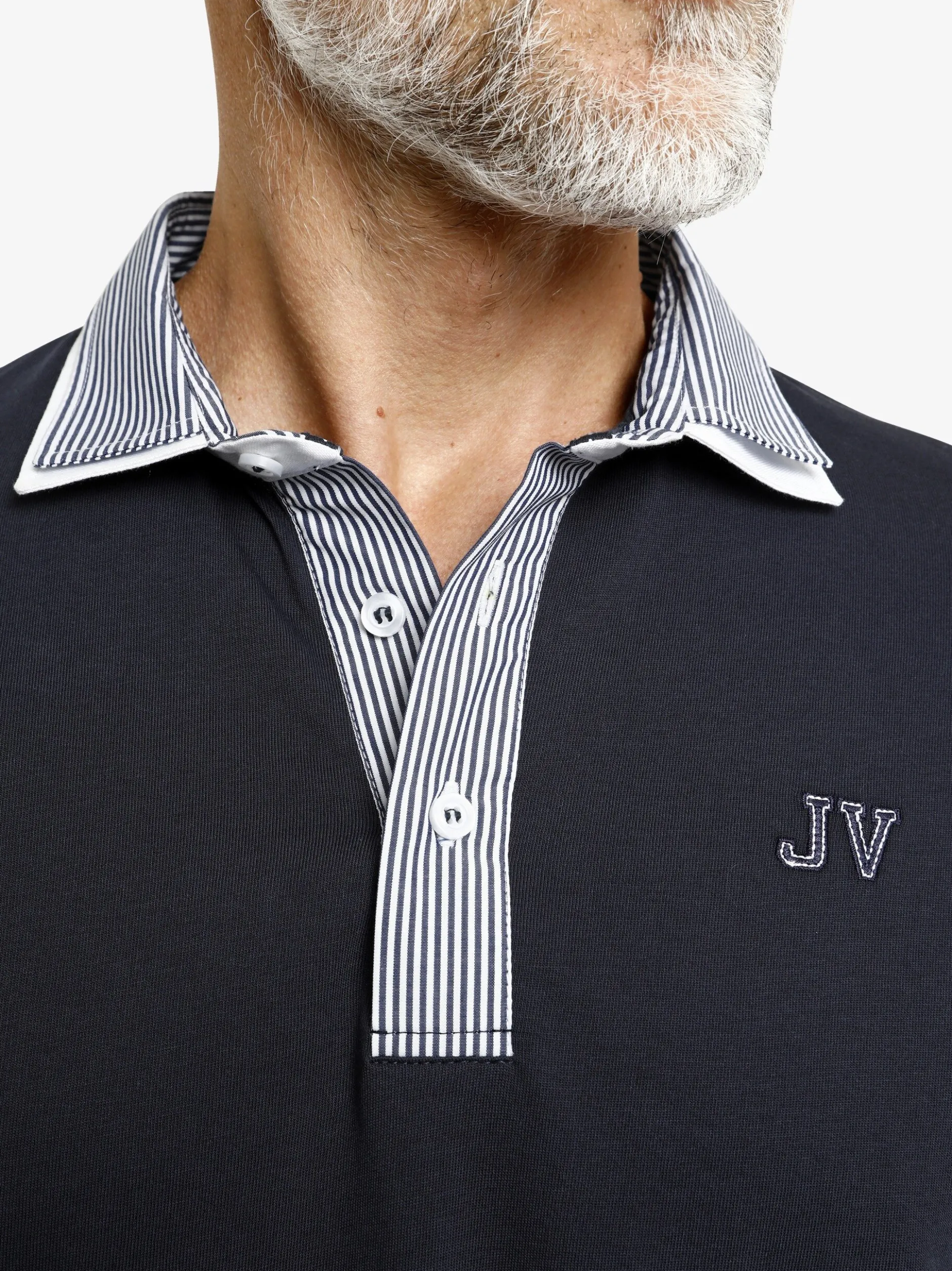 Jan Vanderstorm Herren Poloshirt - DANHY in blau