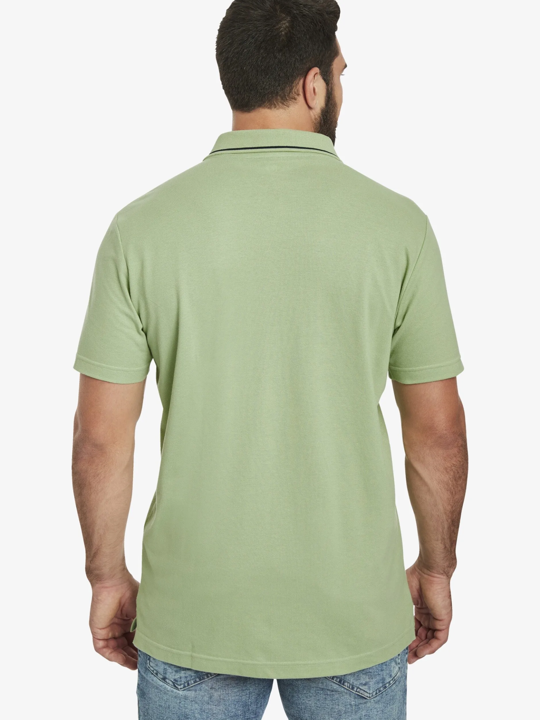 Jan Vanderstorm Herren Poloshirt - FJODOR in lind