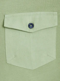 Jan Vanderstorm Herren Poloshirt - FJODOR in lind
