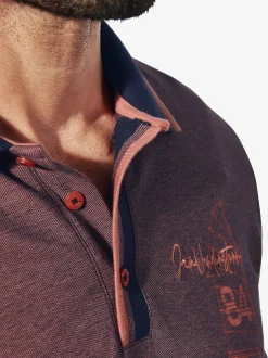 Jan Vanderstorm Herren Poloshirt - HERFINN in orange