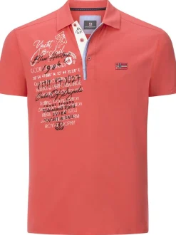 Jan Vanderstorm Herren Poloshirt - JANO in orange