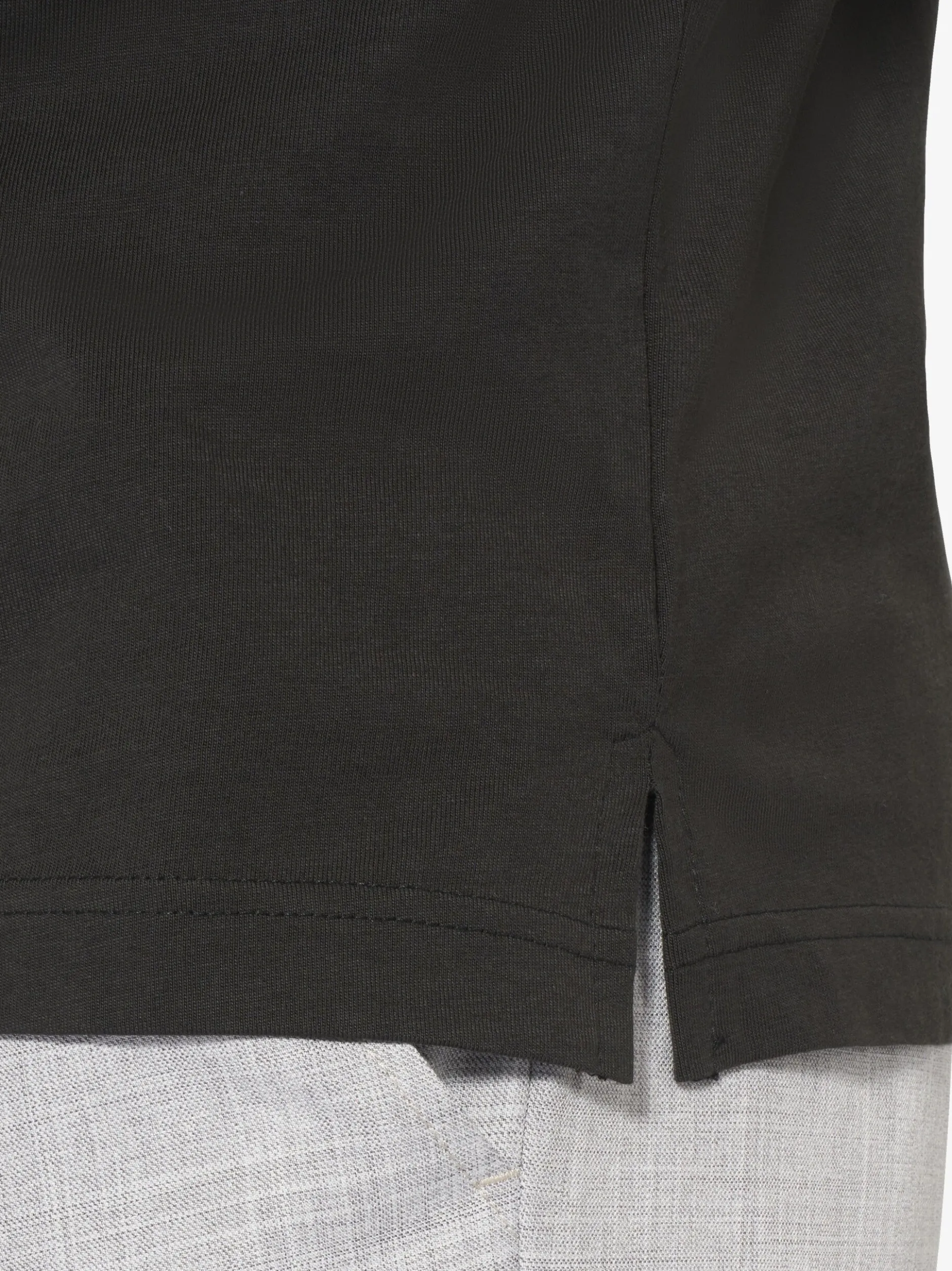 Jan Vanderstorm Herren Poloshirt - MAUNOR in schwarz