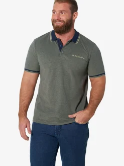 Jan Vanderstorm Herren Poloshirt - MUNAR in schlamm