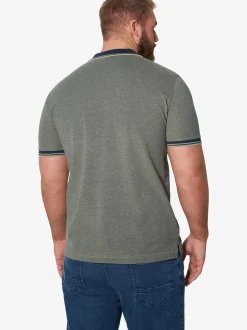 Jan Vanderstorm Herren Poloshirt - MUNAR in schlamm
