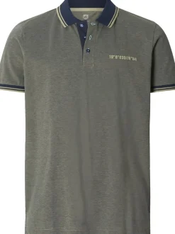 Jan Vanderstorm Herren Poloshirt - MUNAR in schlamm