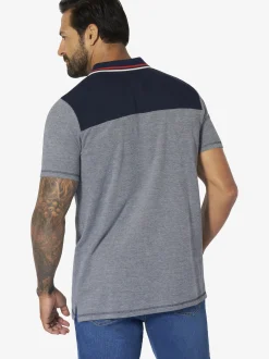 Jan Vanderstorm Herren Poloshirt - NOLTTI in blau