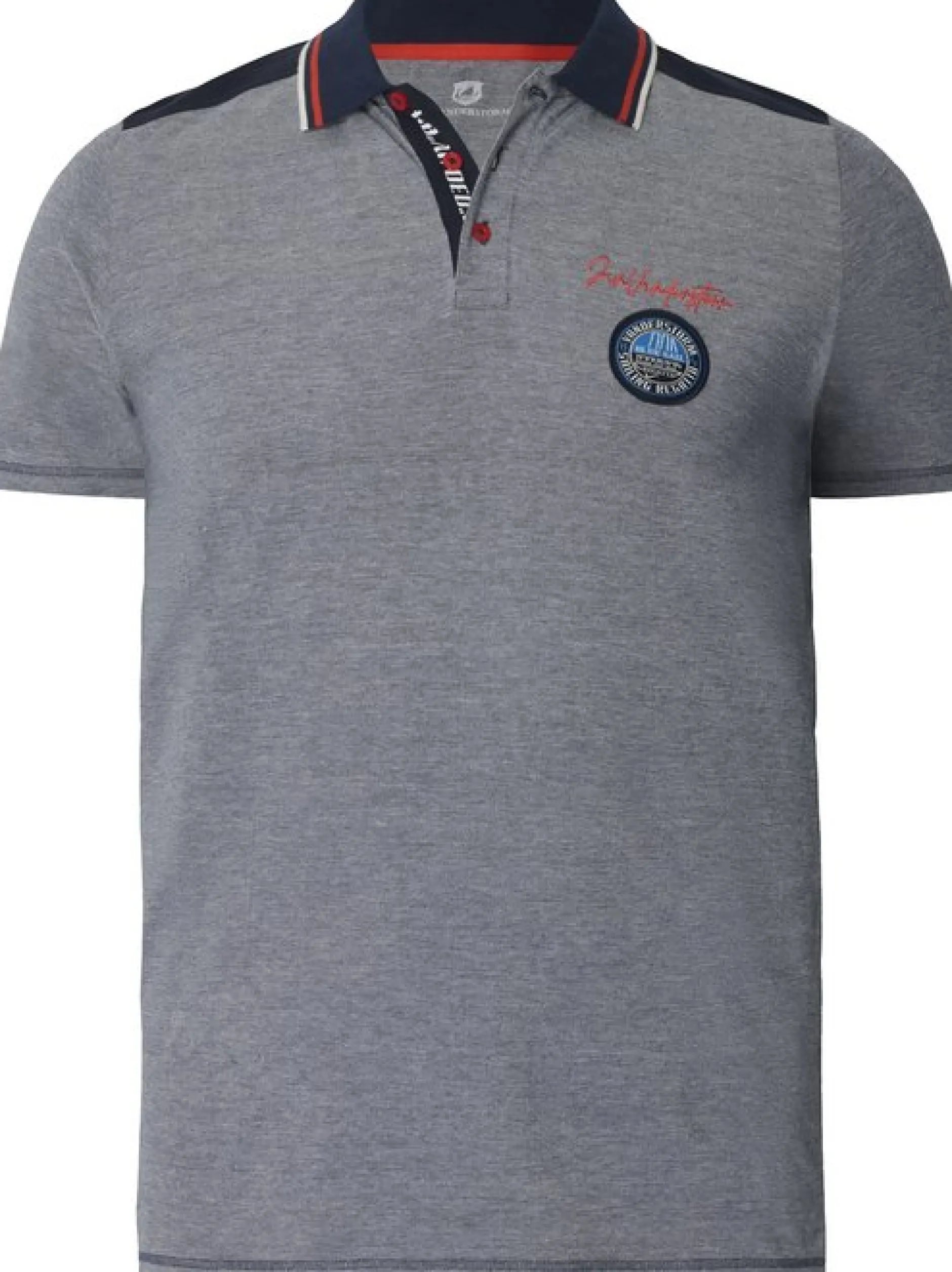 Jan Vanderstorm Herren Poloshirt - NOLTTI in blau