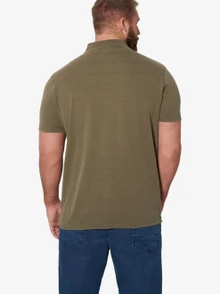 Jan Vanderstorm Herren Poloshirt - SEEVE in oliv
