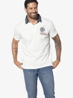 Jan Vanderstorm Herren Poloshirt - TORGUND in vanille