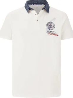Jan Vanderstorm Herren Poloshirt - TORGUND in vanille