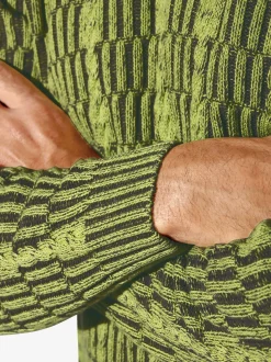 Jan Vanderstorm Herren Pullover - AKSELHEIM in grün
