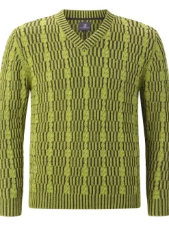 Jan Vanderstorm Herren Pullover - AKSELHEIM in grün