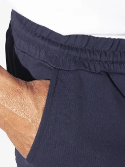 Jan Vanderstorm Herren Sweatbermuda - PERMARSEN in blau