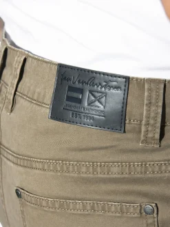Jan Vanderstorm Herren Tiefbundhose - HELVIK in beige
