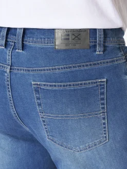 Jan Vanderstorm Herren Tiefbundjeans - BJOWID in blau