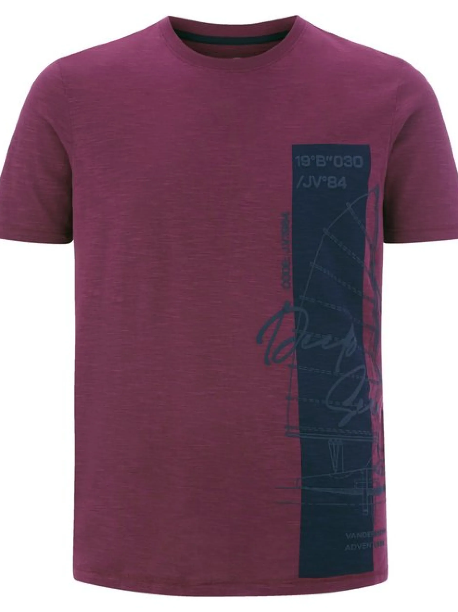 Jan Vanderstorm Herren T-Shirt - BALJAN in rot