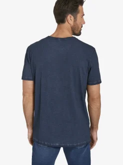Jan Vanderstorm Herren T-Shirt - DIETHELM in blau