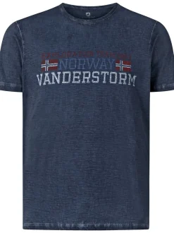 Jan Vanderstorm Herren T-Shirt - DIETHELM in blau