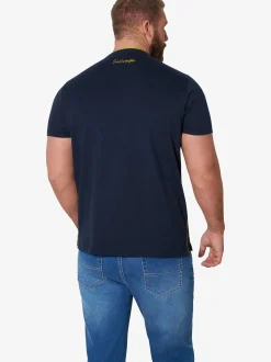 Jan Vanderstorm Herren T-Shirt - DOMAR in blau