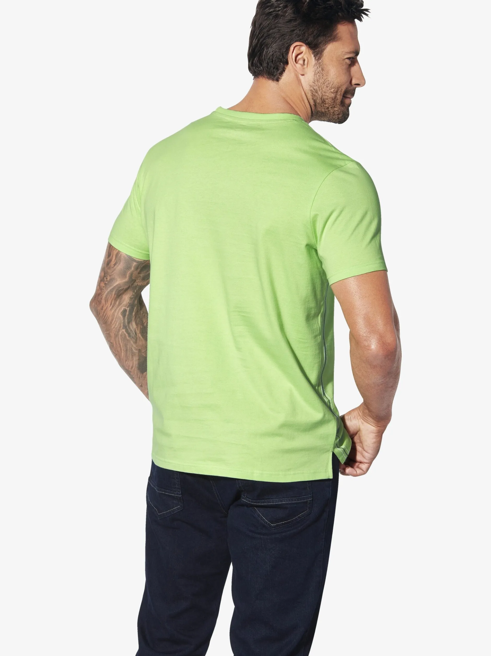 Jan Vanderstorm Herren T-Shirt - EILI in grün