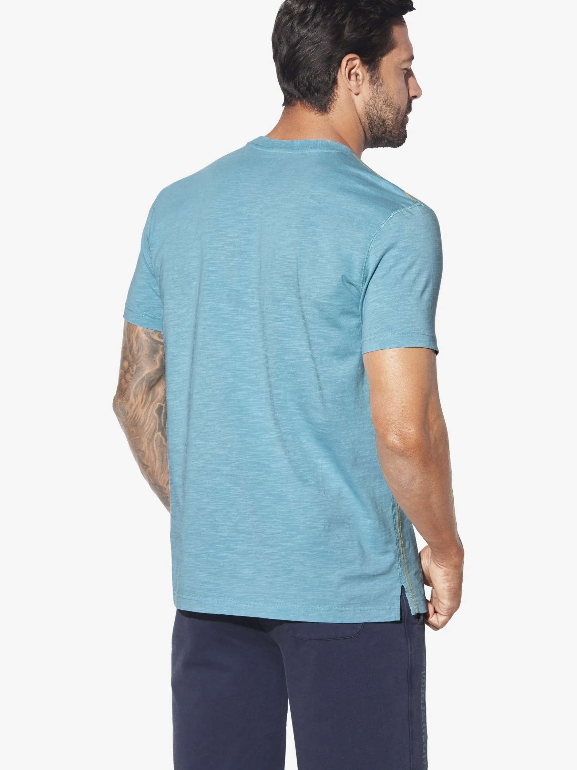 Jan Vanderstorm Herren T-Shirt - NORHEIM in hellblau