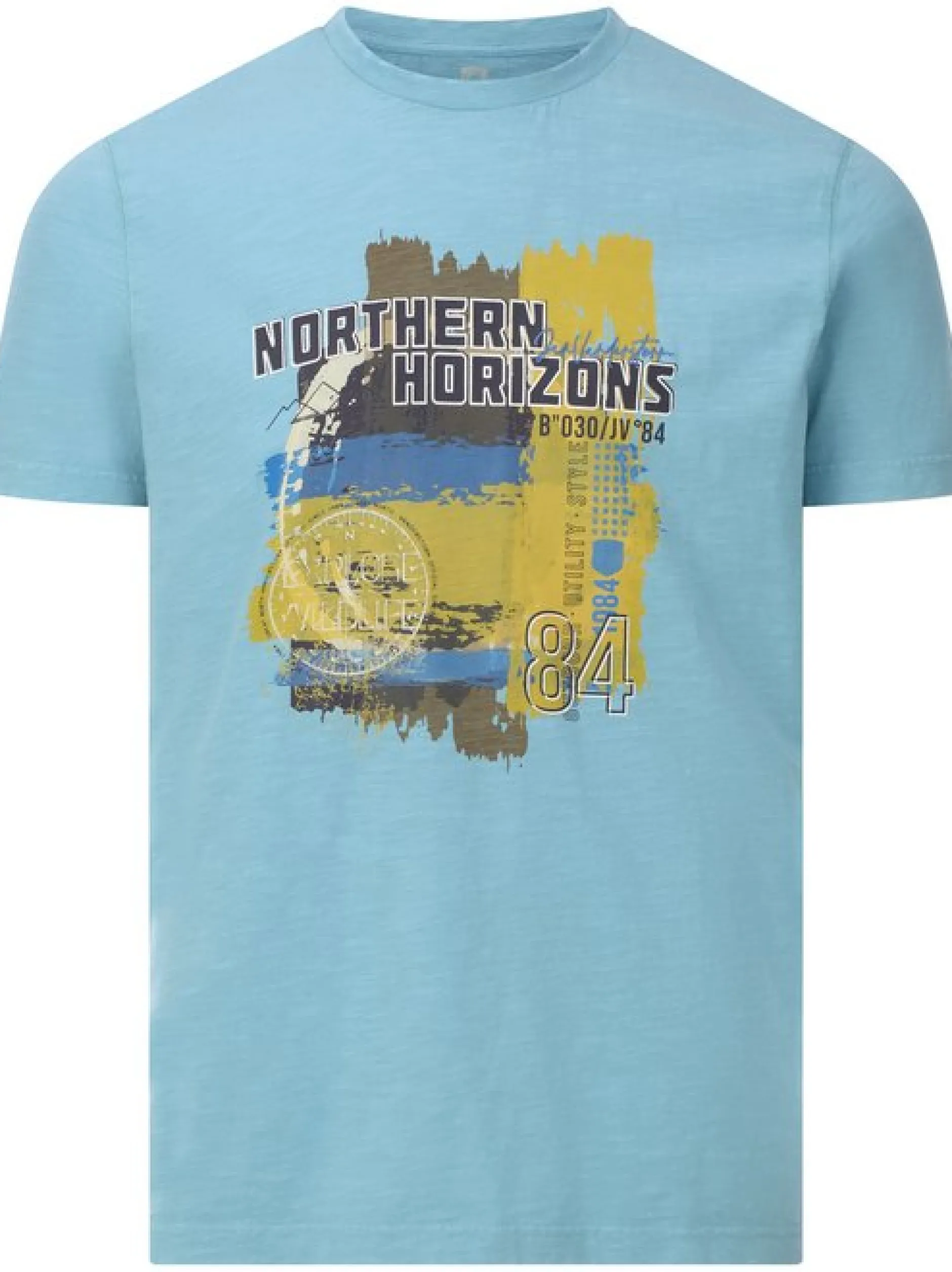 Jan Vanderstorm Herren T-Shirt - NORHEIM in hellblau