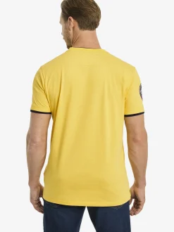 Jan Vanderstorm Herren T-Shirt - SÖLVE in gelb