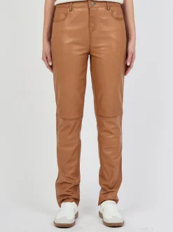 JCC Damen Lederhose in camel