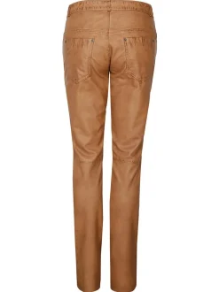 JCC Damen Lederhose in camel