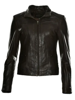 JCC Damen Lederjacke in braun