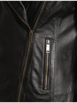 JCC Damen Lederjacke in schwarz