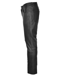 JCC Herren Lederhose in schwarz