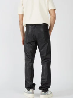 JCC Herren Lederhose in schwarz