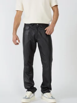 JCC Herren Lederhose in schwarz