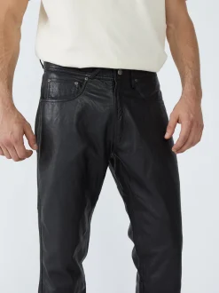JCC Herren Lederhose in schwarz
