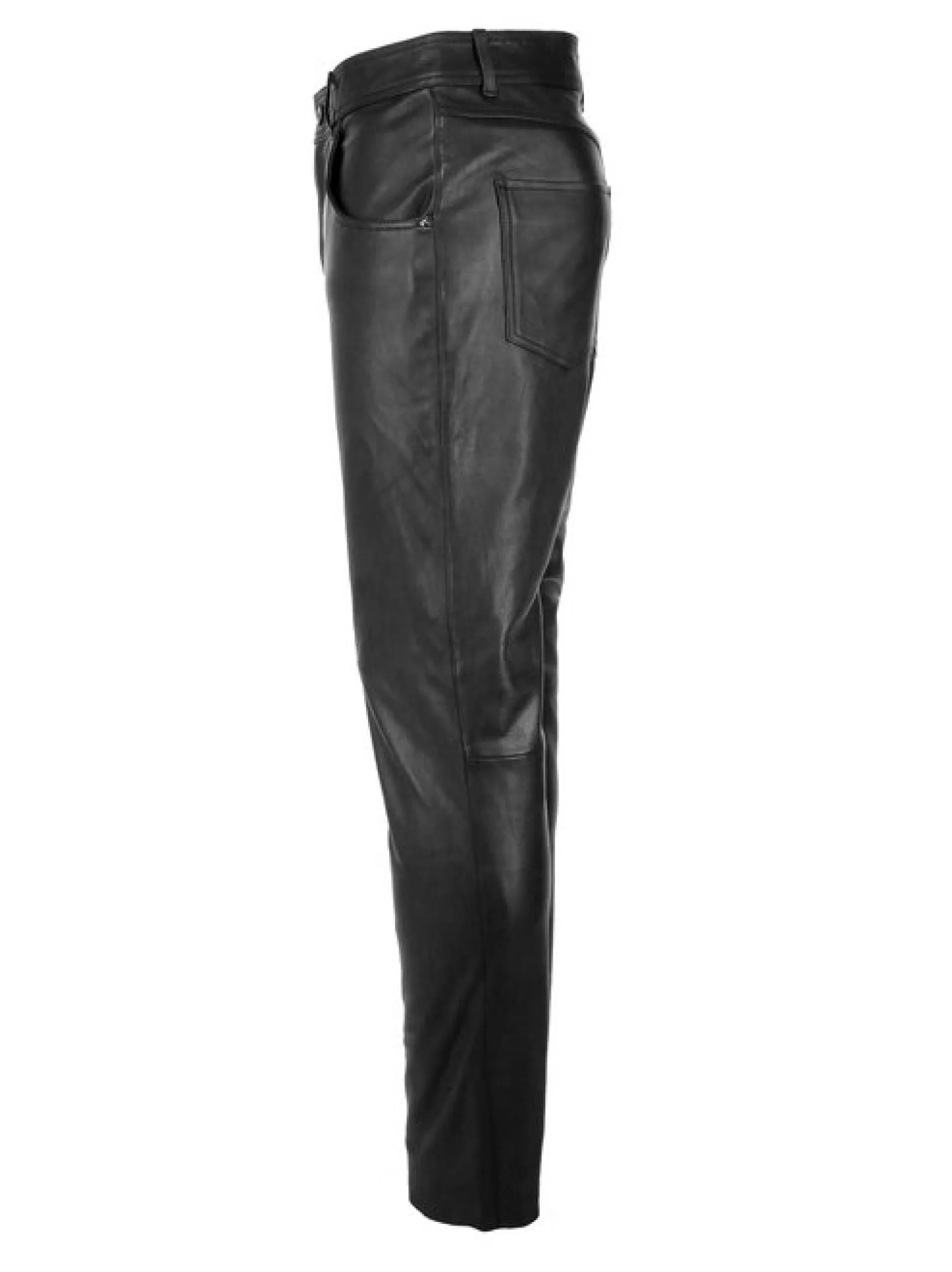 JCC Herren Lederhose in schwarz