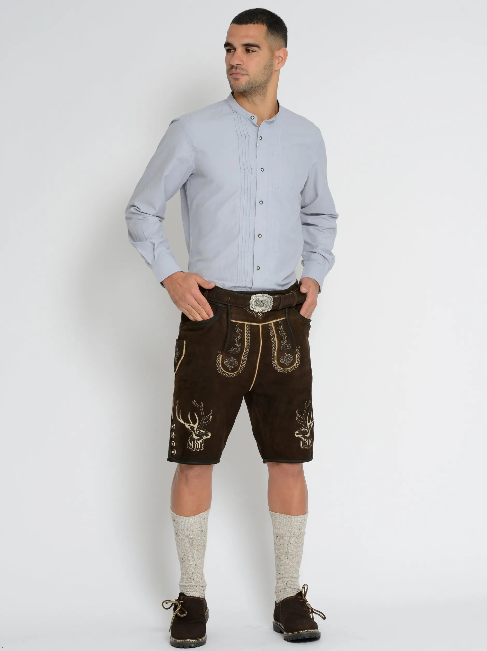 JCC Herren Trachtenhose in braun